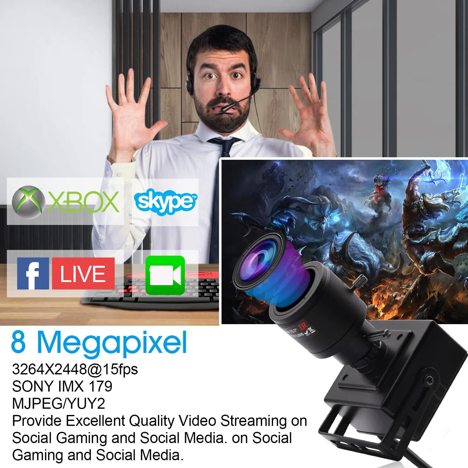Мини микро Цифровая камера ELP 8 мегапикселей SONY IMX179 USB Мп HD веб 2 0 CCTV с