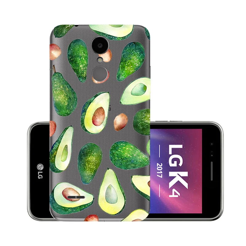 Для LG K4 2017 M160 чехол Чехол прозрачный мягкий ТПУ для телефона Феникс 3 силиконовый