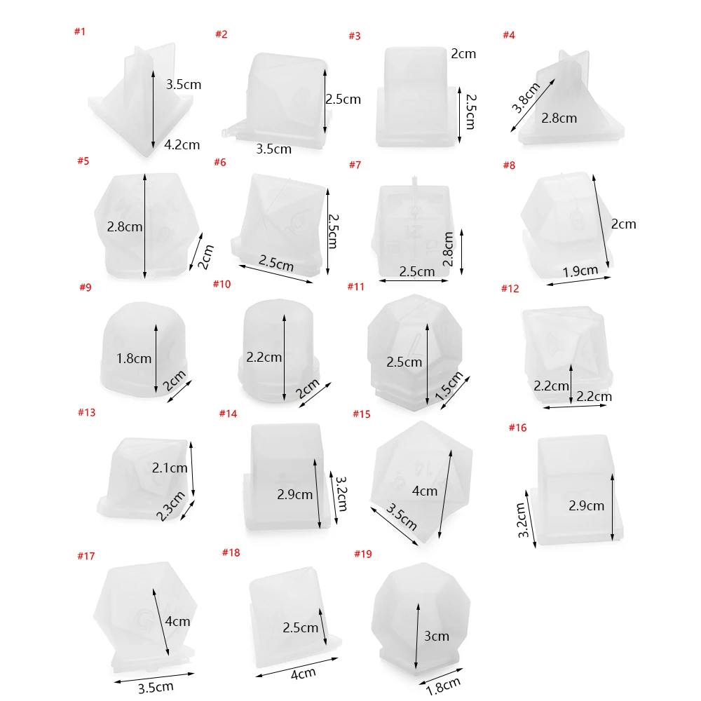 1 шт. белая 3D УФ эпоксидная цифровая игра Смола форма кости филе Форма силиконовая