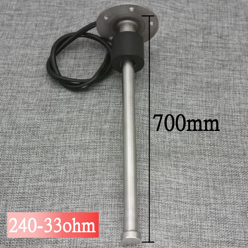 

Датчик уровня топлива s, датчик уровня воды в резервуаре, 0 ~ 700 Ом, 800 ~ 33 Ом, размер под заказ 900/1000/1500/240 мм