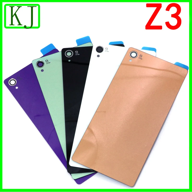 Для sony xperia Z3 Compact Mini крышка батареи Задняя стеклянная дверь корпус чехол для z3 z3mini задняя крышка корпуса