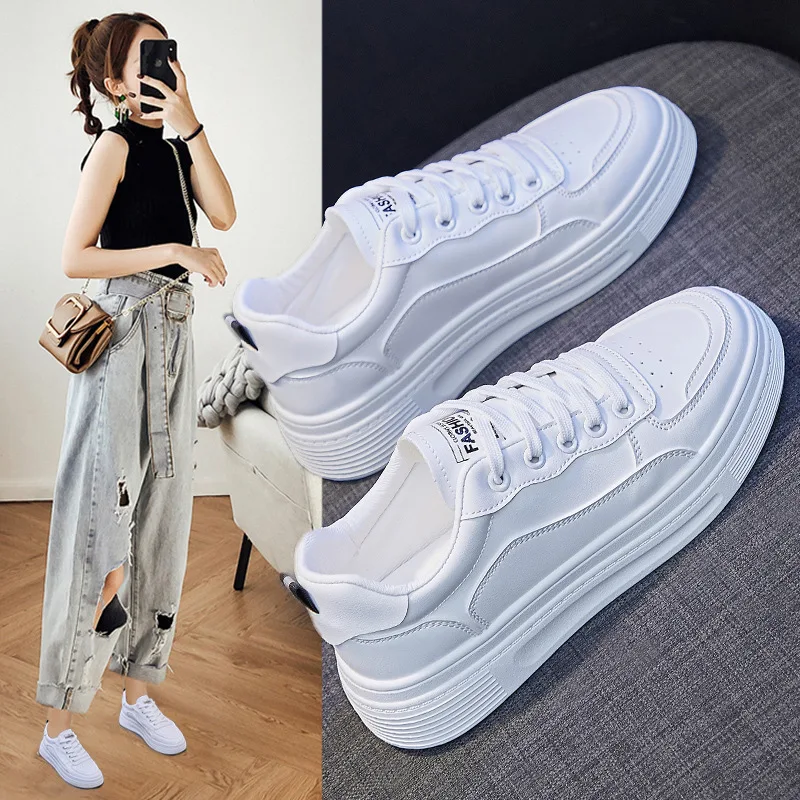 

Fashion Korean shoes 2022 spring and autumn new wild student running shoes breathable shoes