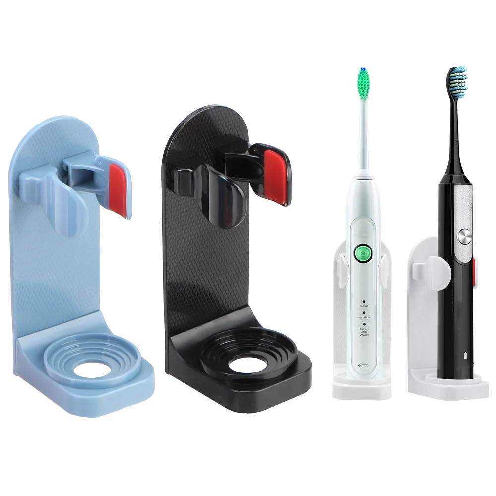 

Экономящая пространство электрическая зубная щетка, креативная бесследная стойка, настенный держатель, аксессуары для ванной комнаты