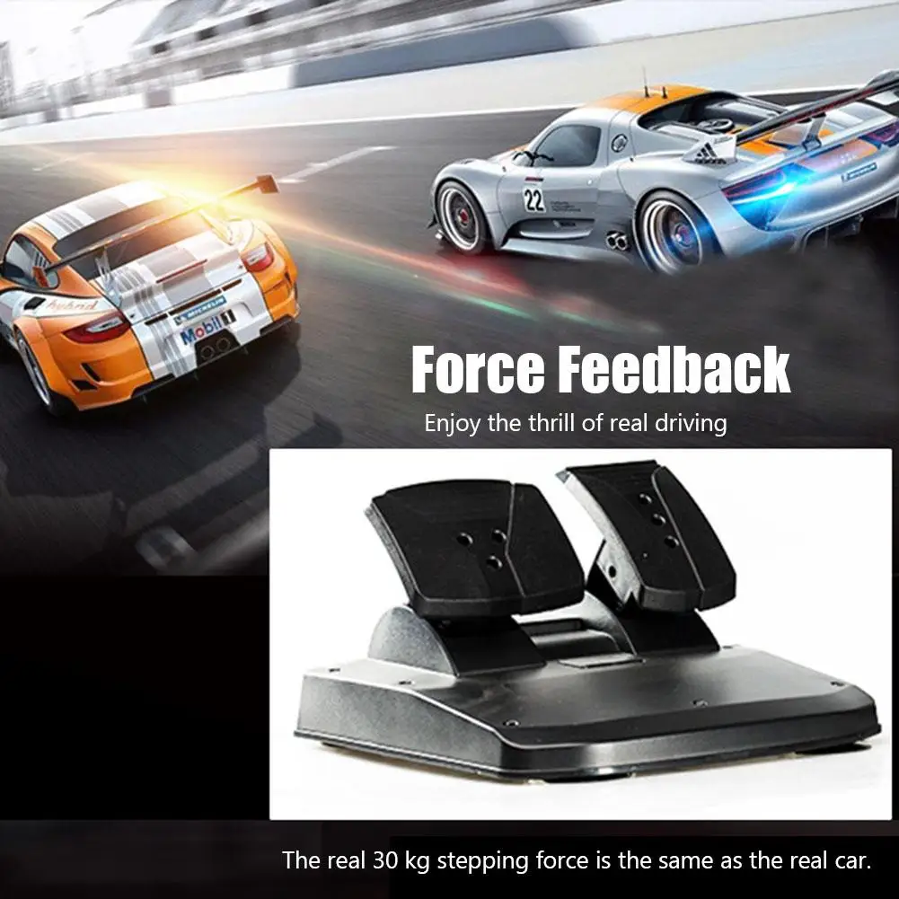 7в1 270 градусов гоночный автомобиль Руль с отзывчивыми педалями для PS4 Для XBOX-ONE/360