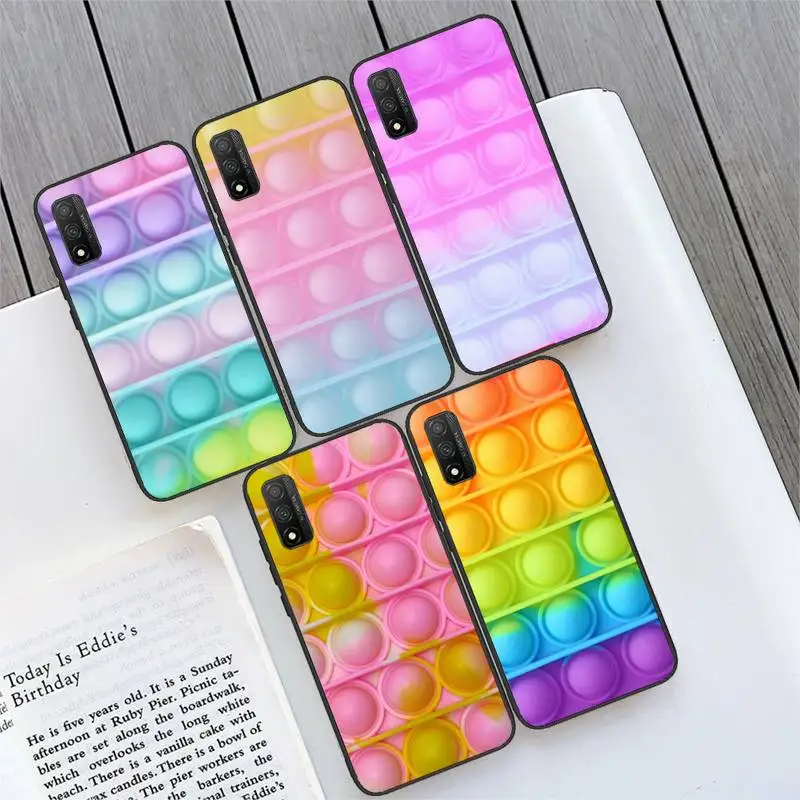 

Bubble Fidget Reliver Stress Antistress Phone Case For Samsung A01 A10 A02 A20 A31 A40 A50 S A52 A51 A70 A71 A80 A91 Cover Funda