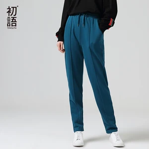 Женские повседневные спортивные брюки на шнуровке