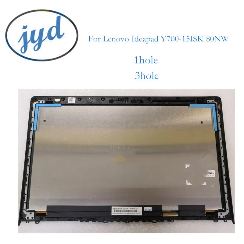 15 6 &quotЖК-экран для ноутбука в сборе Lenovo Ideapad y700-15 Y700-15ISK 80NW 1920x1080 с рамкой |