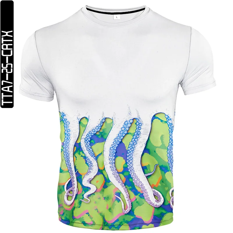 

Men 3D Print T-shirt Summer Interest Funny Male Tops Short T Short Sleeve Unisex Casual Fashion Hip Hop Street Style Oversized
