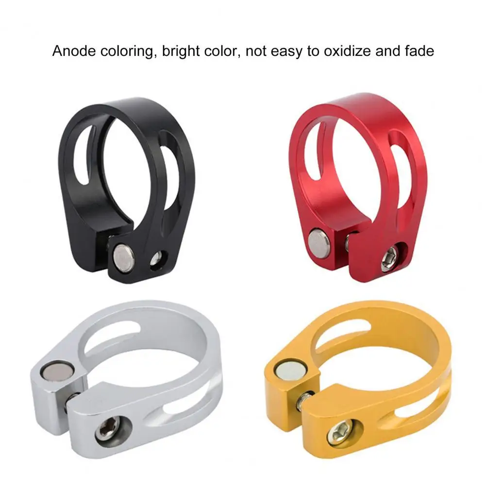 

Зажим для подседельного штыря велосипеда, антиокислительный зажим для сиденья велосипеда из сплава ярких цветов, зажим для сиденья велосип...