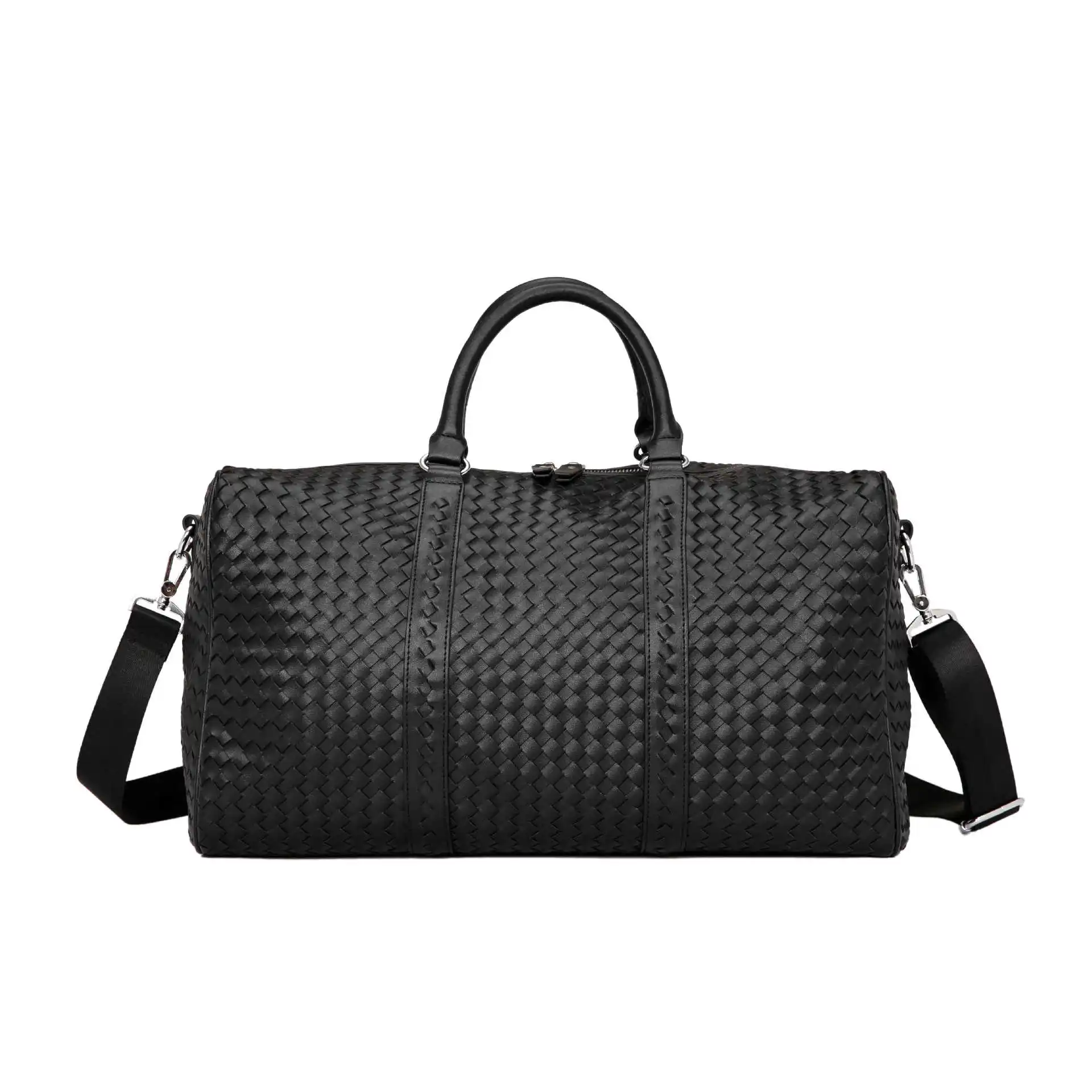 New Fashion Luggage & Travel Bags Faux-Leather Men's Travel Bag Men Large Duffle Bags Women's Weekend Bag Big Tote Free Shipping