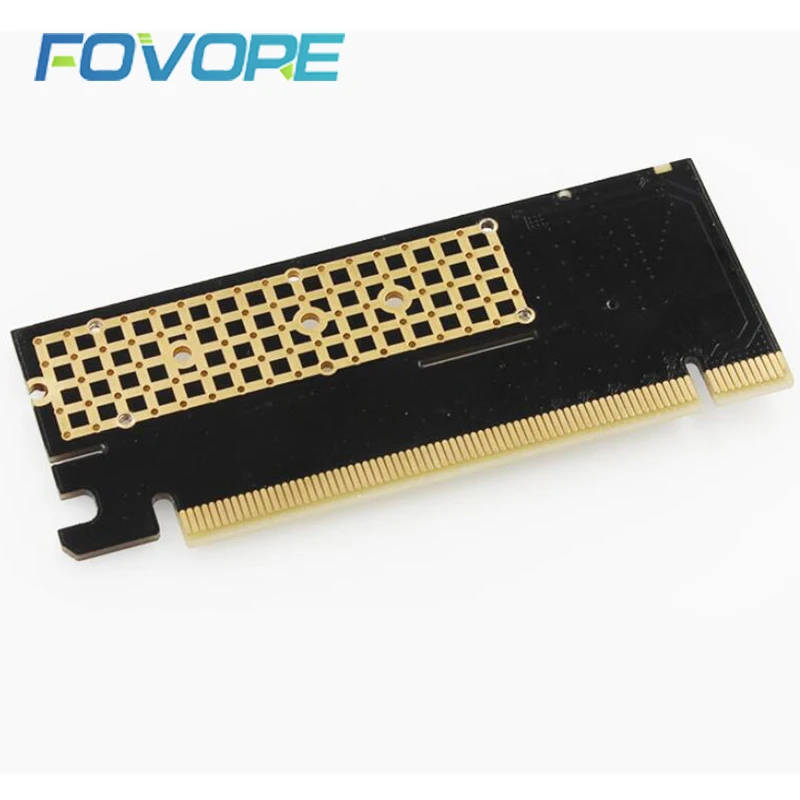 Адаптер M.2 в PCIe адаптер x16 M2 SSD m key NVMe PCI e PCI-express карта преобразователя для размера