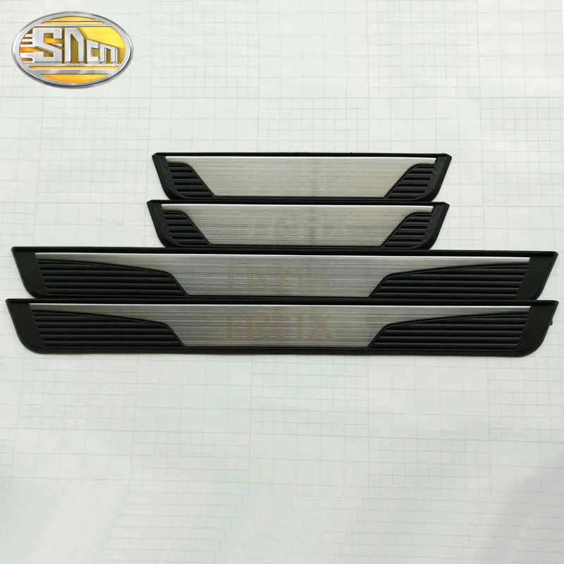 4 шт. высокое качество Нержавеющая сталь Добро пожаловать на педаль автомобиля