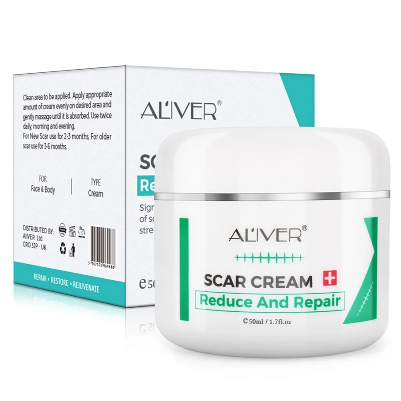

Skin Care Old & New Scars Treatment For From Cuts,Stretch Marks,C-Sections & Surgeries Scar Removal Cream