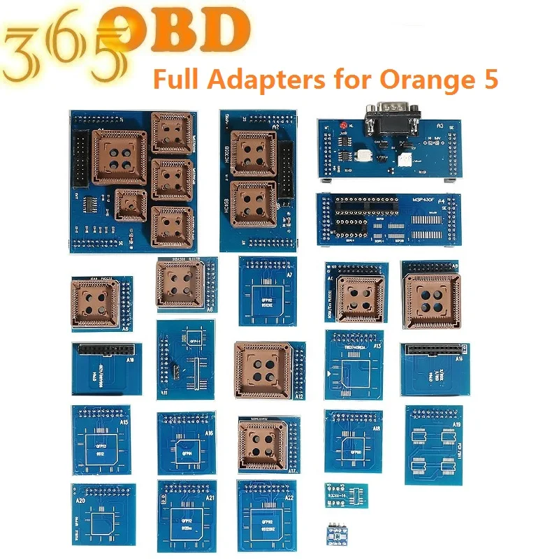 5 шт. оранжевый Полный Адаптеры работает для устройство программирования полный