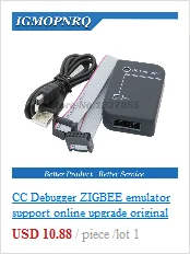 1 шт. USBtinyISP AVR ISP программатор загрузчик для IDE Meag2560 UNO R3 с 10pin Кабель для программирования один