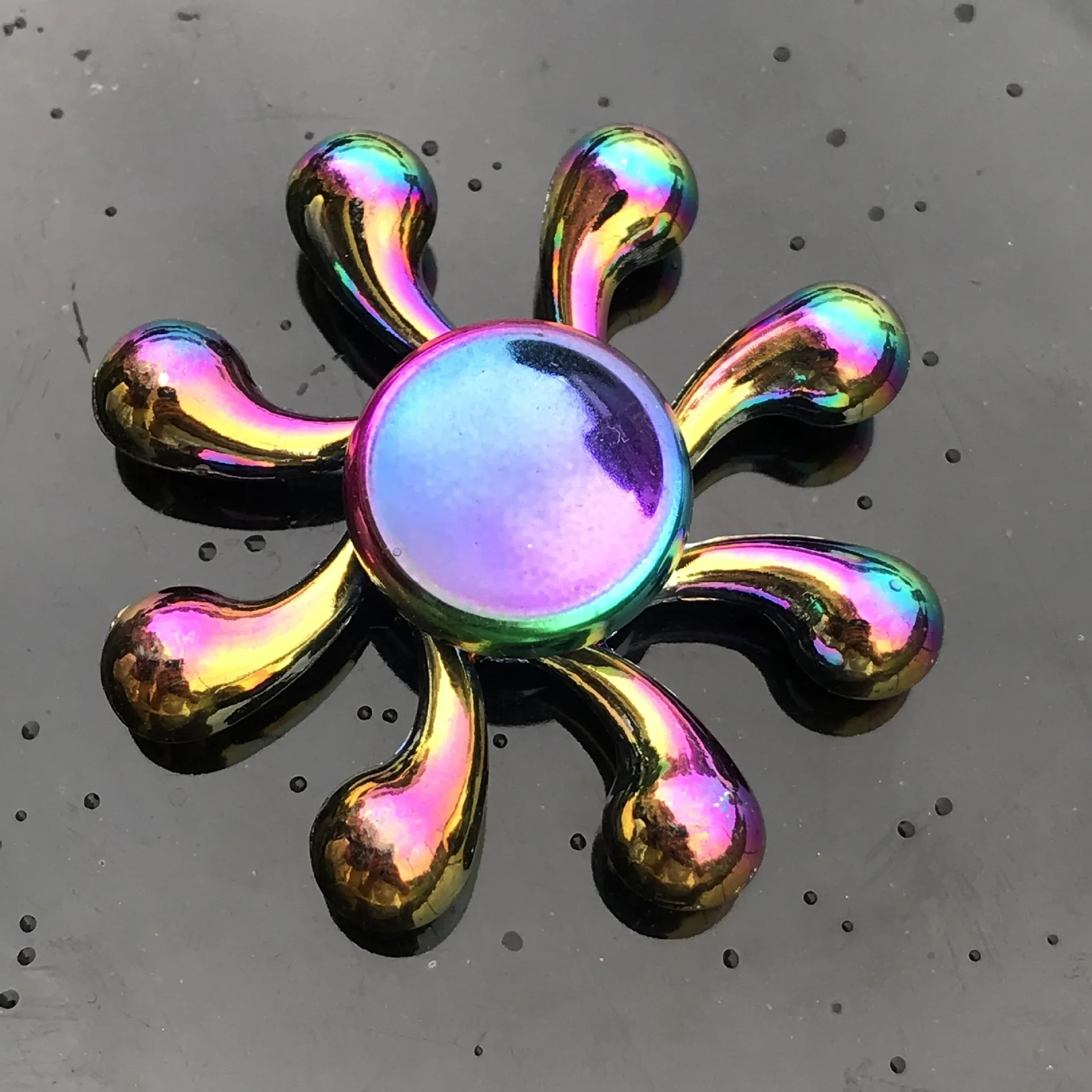 

Milti-color Hand Spinner fidget Zinc Alloy Metal fidget spinner metal bearing edc finger Spinner Hand relieves stress