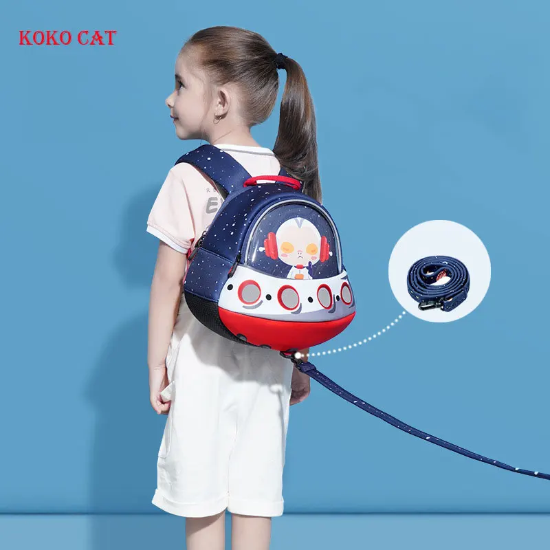 Рюкзак с ремнем безопасности для детей водонепроницаемый рюкзак мальчиков