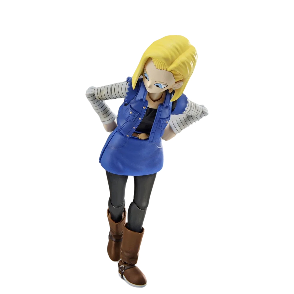 

Original BANDAI Figure-rise Dragon Ball Z Android 18 Super Saiyan Assembled Model Anime Figure