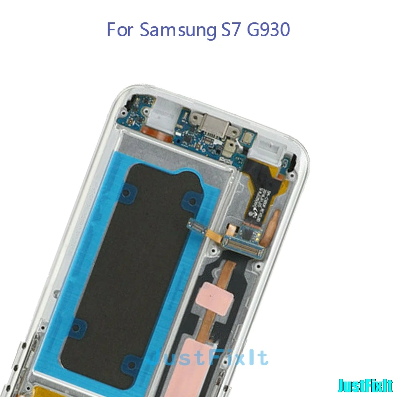 Супер Amoled замена AAA qaulity для SAMSUNG GALAXY S7 G930F G930A ЖК дисплей сенсорный экран