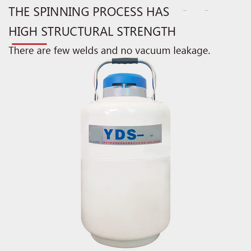 YDS-6 хранения Тип Криогенный Бак с жидким азотом 6L герметичная Алюминий Жидкого