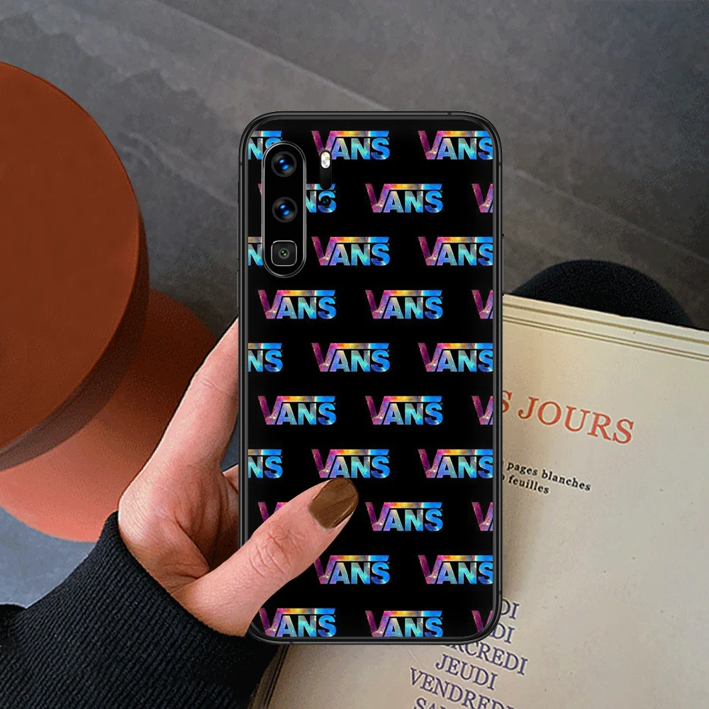 

Sports Brand Vanss Phone Case For Huawei P Mate Smart 10 20 30 40 Lite Z 2019 Pro black Prime Trend Funda 3D Waterproof Silicone