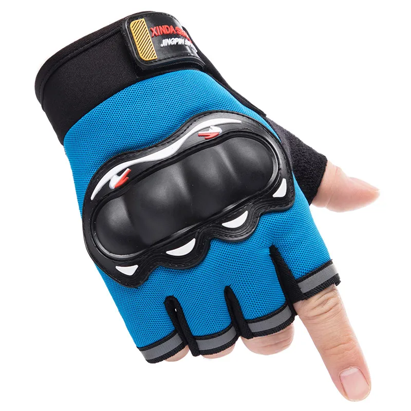 

Mechanix Gloves Half Finger Anti Slip Gloves Breathable Cycling Outdoor Racing Guantes Ciclismo Motorcycle Accessories EF50ST