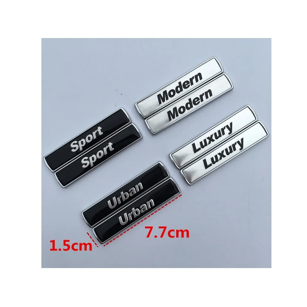 Металлический сплав крыло багажник письма спорт современный роскошный