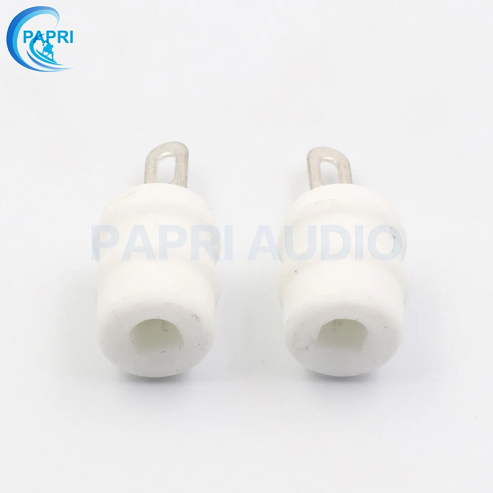 PAPRI 10 шт. керамические булавки крышки Олово/позолоченные FU-29 FU29 FU19 FU32 FM30 829 829B GU32 вакуумные трубки крышки аудио DIY усилитель