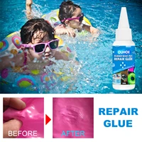 pvc adhesive inflatable boat repair glue puncture repair patch glue repair kit kayak patches glue swimming pool accessories