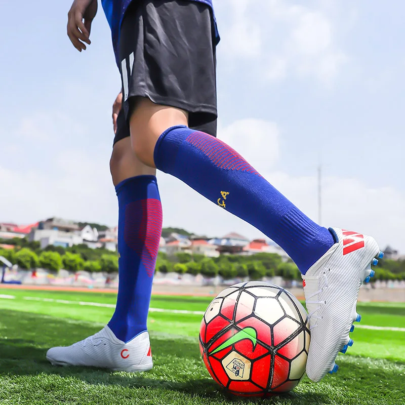 Muyubei Профессиональный Chuteira Futebol Детская футбольная обувь мужские футбольные бутсы детская тренировочная спортивная обувь