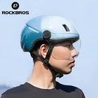Велосипедный шлем ROCKBROS, с очками, для мужчин и женщин