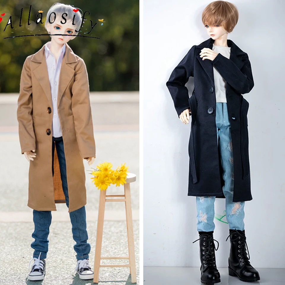 

Allaosify BJD Doll 1/3 1/4 длинная Базовая ветровка, куртка в наличии