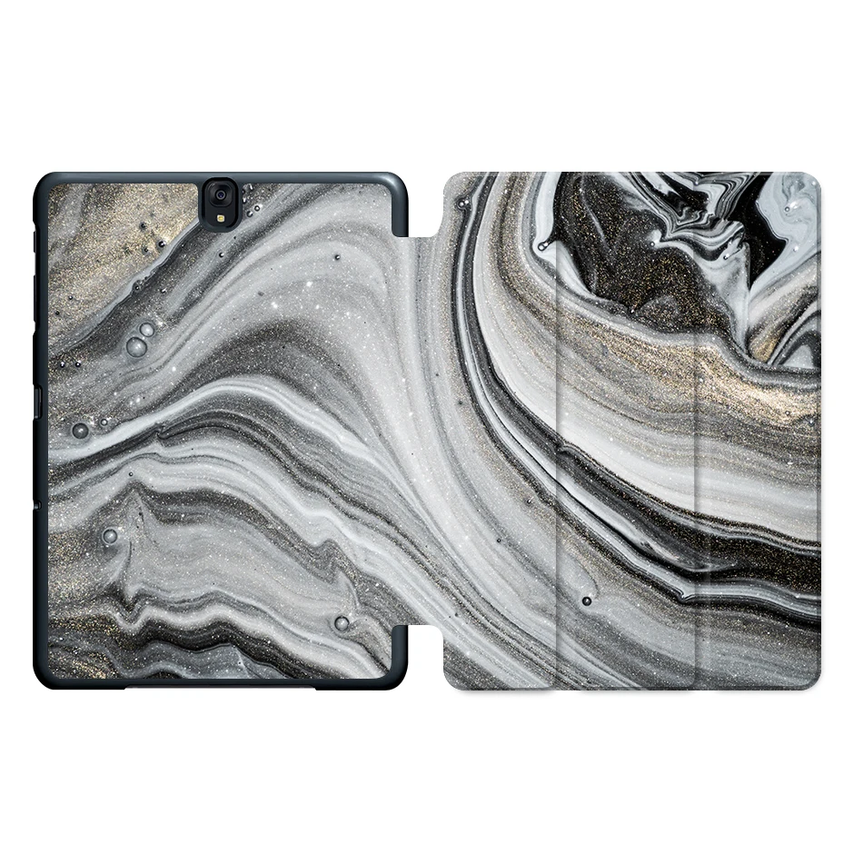 MTT Мрамор из искусственной кожи чехол для samsung Galaxy Tab S3 9,7 ''SM-T820 SM-T825 SM-T829 с магнитной застежкой с функцией подставки смарт-чехол для планшета Coque - Цвет: SS09