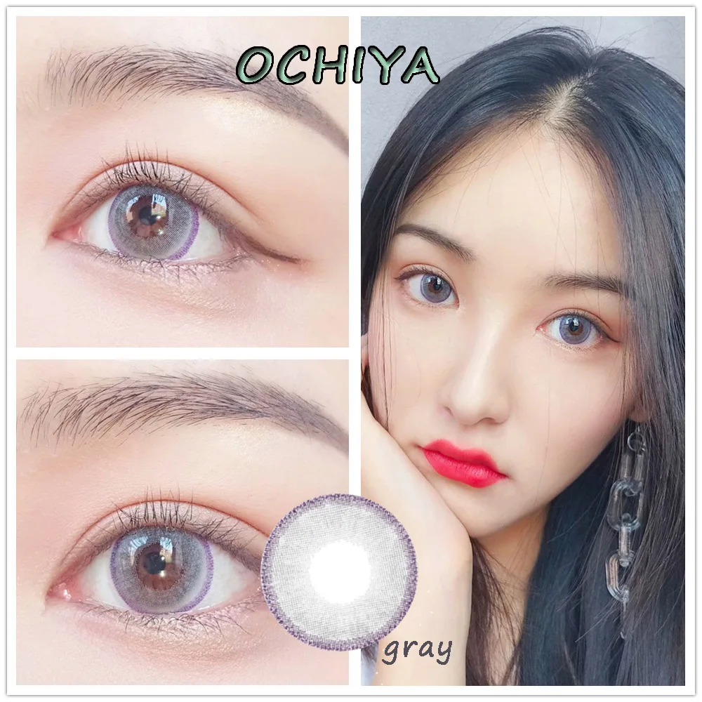 

Hotsale Japanese Style Contact Lenses Women Men Fashion Color Eyewear Women Men OCHIYA Wholesale