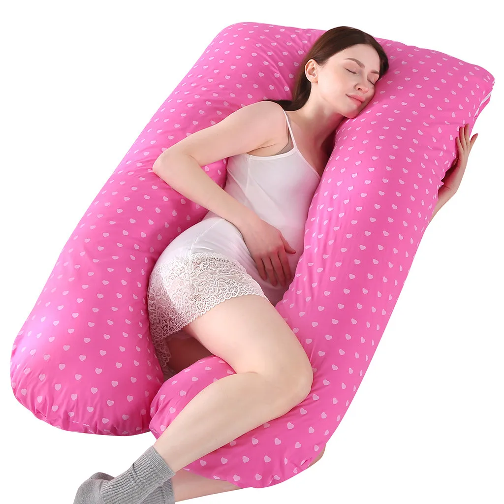 

Pregnancy Pillow Women Maternity Pregnant Print Sleeping U-Shaped Pillow Abdominal Cushion Almohadas Para Dormir Oreillers