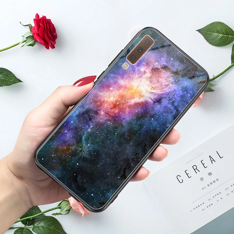 A7DXY Чехол для samsung A70 чехол для Galaxy A10 A30 A20 A40 A6 A8 плюс A7 A9 A3 A5 крышка ПК+ ТПУ чехол для телефона для samsung A50 - Цвет: A7DXY