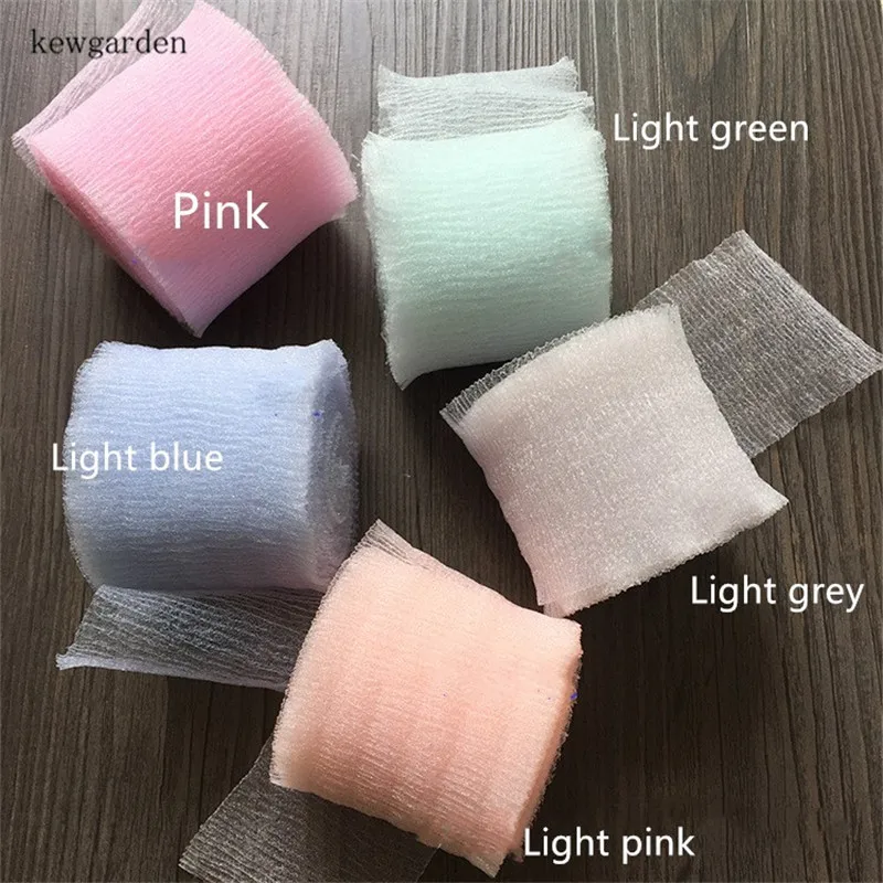 Kewgarden складной вуаль атласные ленты 6 см 8 DIY бантик для волос аксессуары вручную