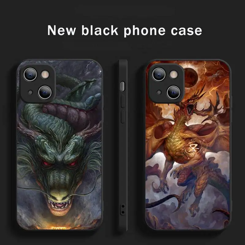 

Dragon Phone Case for iPhone 13 12 11 mini pro XS MAX 8 7 6 6S Plus X SE 2020 XR