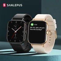 2021 new sanlepus 1 78 inch smart watch men women waterproof dial call smartwatch wristwatch for gts android ios huawei 2