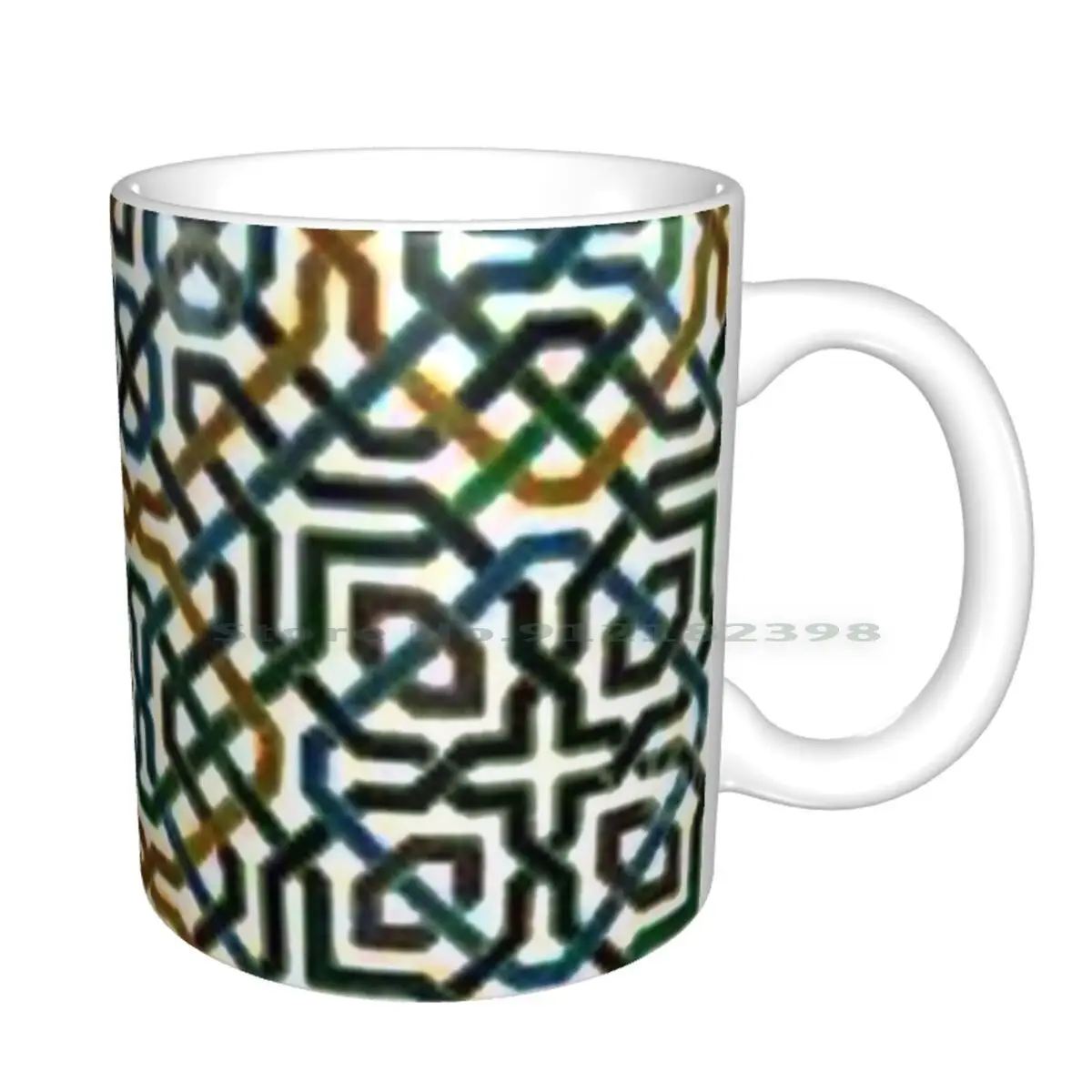 Керамическая плитка Alhambra кофейные чашки кружка для молока и чая мозаика из