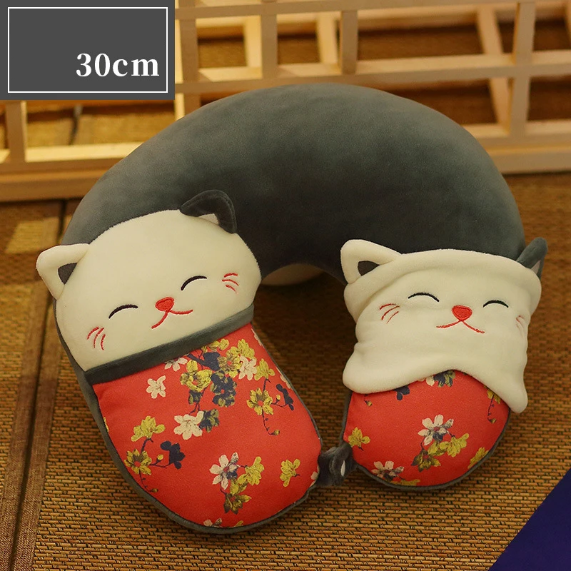 

Модная Современная U-образная подушка, милая подушка для шеи, подушка для отправки повязки на глаза, Офисная подушка для обеда, для отдыха, по...