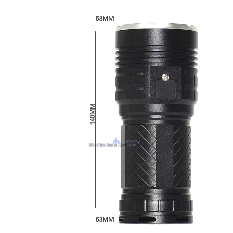 Preise Typ-c Lade Smart Power Display Taschenlampe, Lila UV High Power Super Helle, Niedrigen Licht Aluminium Legierung Taschenlampe