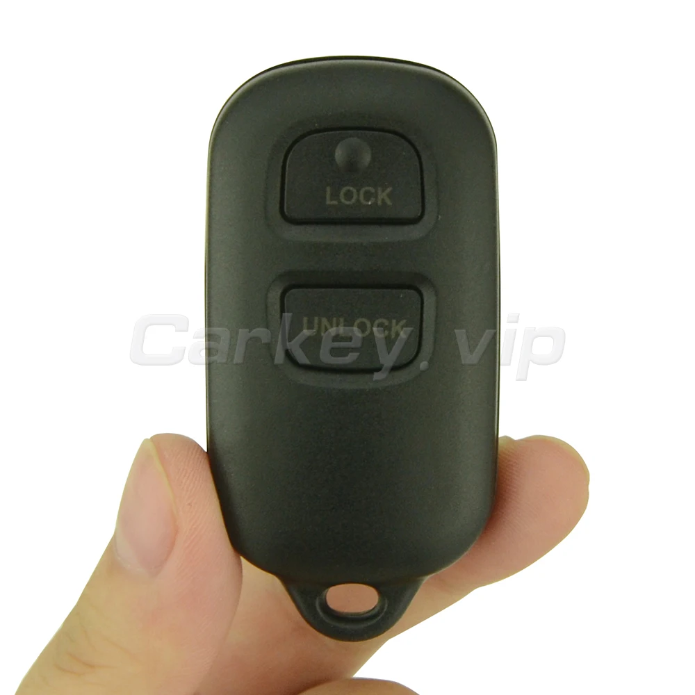 

remotekey Remote key fob 2 button for Toyota FJ Cruiser Highlander Prius RAV4 Tacoma Yaris 2002-2007 GQ43VT14T
