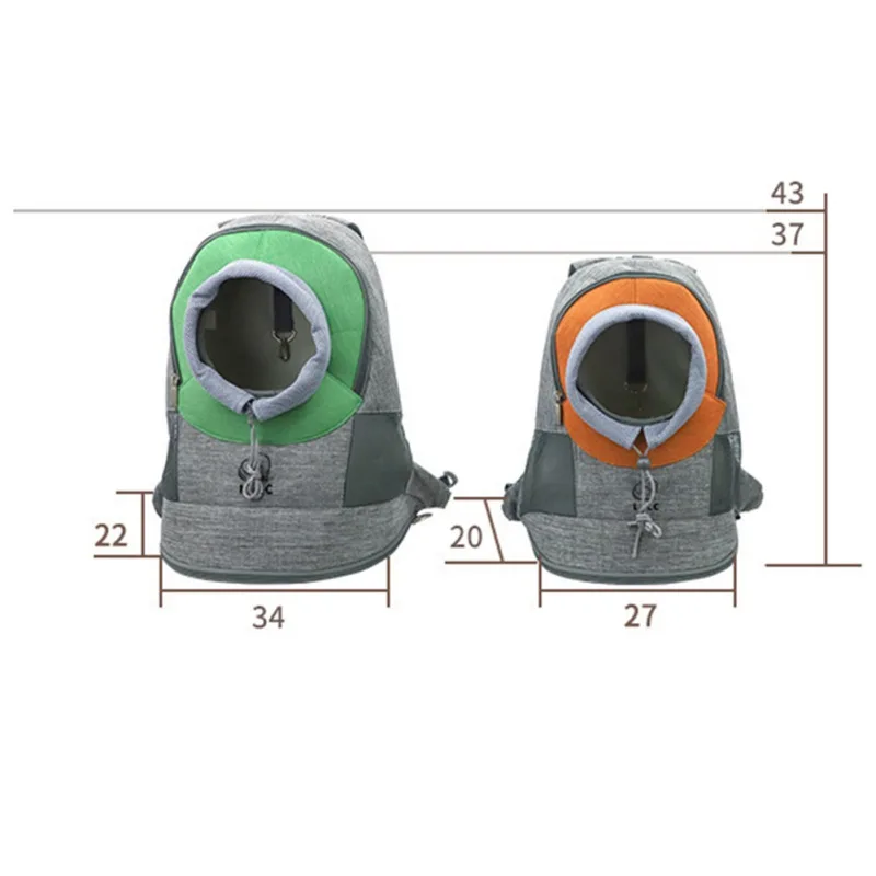 

Dog Carrier Backpack Pet Bags Double Shoulder Portable Travel Outcroppingfor Cat Small Medium Dogs Outdoor Breathable Bags