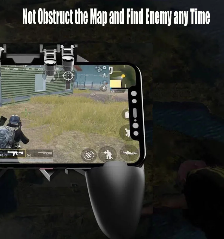 Геймпад Pubg контроллер мобильный свободный Android джойстик/качество 6 пальцев игровой коврик контроллер игровые плееры для Iphone Xiaomi
