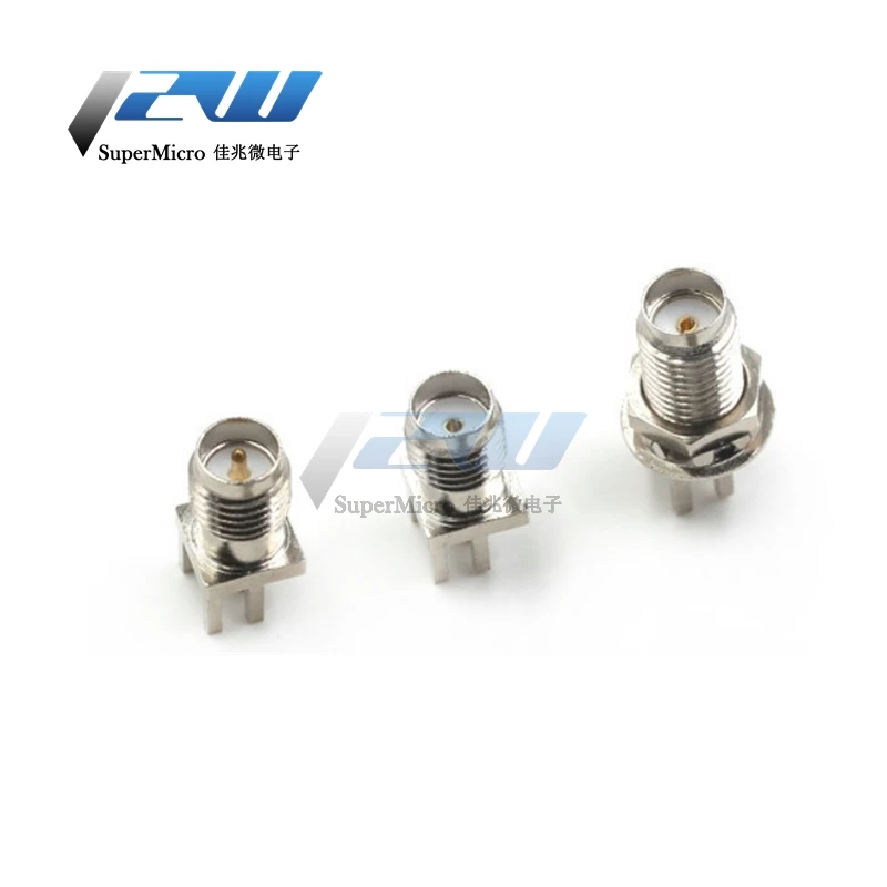 

5pcs/lot Antenna holder High-frequency connector SMA-KE pedestal SMA-KHD pitch 1.7mm Nickel plated External screw hole/needle