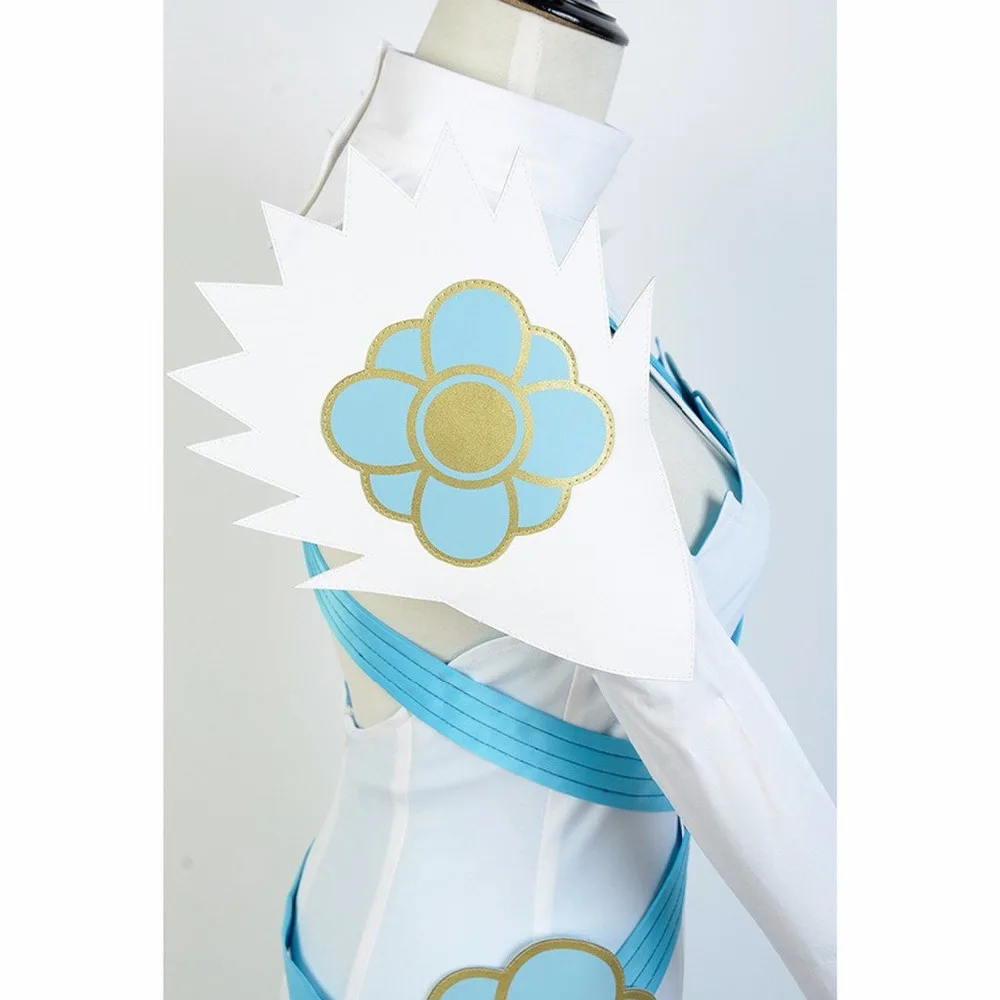 Яркое платье Азура с эмблемой огня костюм для косплея изготовленный на заказ|dress