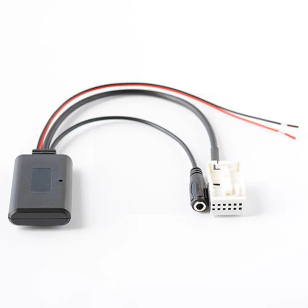 

1pcs Car Bluetooth 5.0 Aux Cable Microphone Handsfree Mobile Phone Free Calling Adapter For Renault Megane 2 Update List Ra X1l1