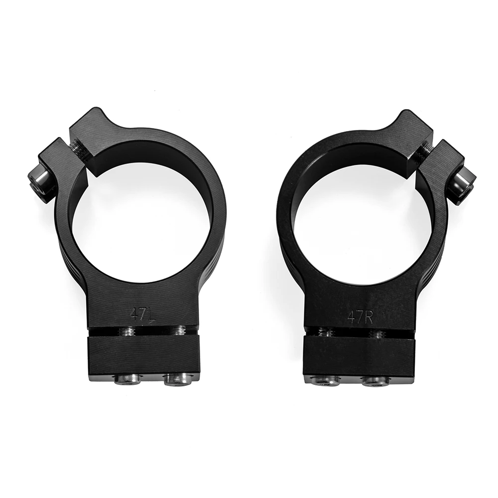 47MM Clip on Bars Motorcycle handlebars Clip-Ons Cafe Racer High quality Clamp Fork | Автомобили и мотоциклы
