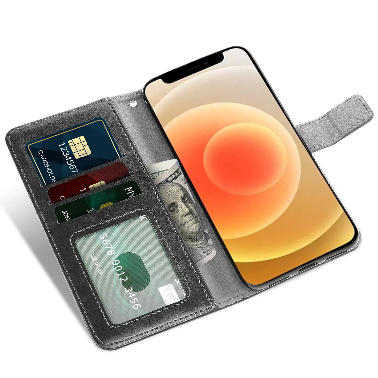 flip cover leather wallet phone case for tecno phantome x pova 2 le7 spark 6 go 2020 5 air infinix smart 5 hot 10 lite x657 6air free global shipping